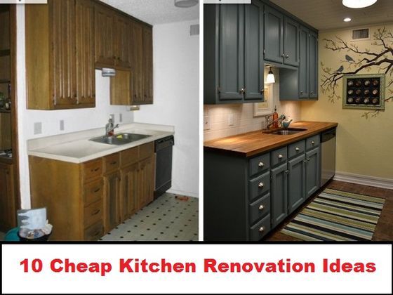 10 Cheap Renovation Ideas For Your Kitchen | Condo kitchen .