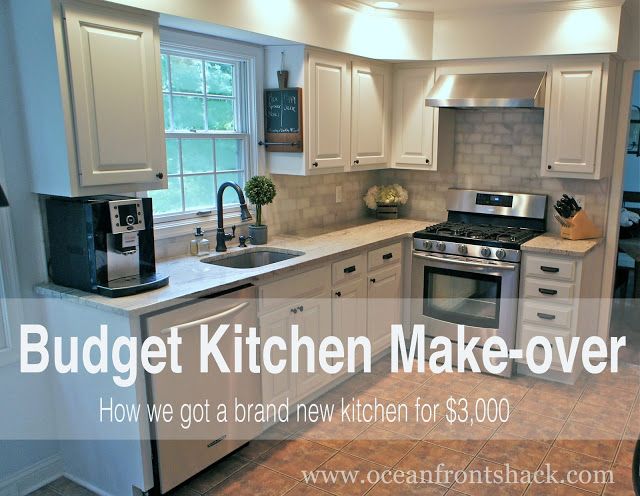 Great tips for doing a major kitchen renovation on the cheap .