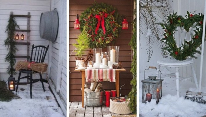 Amazing ideas for decorating balconies at Christmas | My desired ho