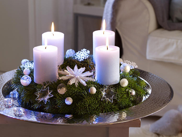 30 Christmas Candle Decoration Ideas for 20