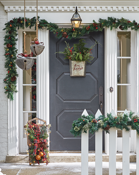 Christmas Front Door Decorating Ideas | Country Door Bl