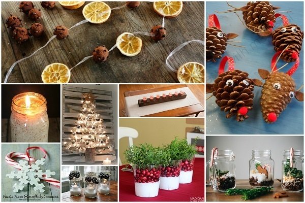 32 Homemade Eco-Friendly Christmas Decorations That Look Stunni