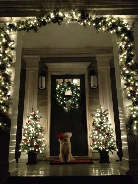 A Whole Bunch Of Christmas Porch Decorating Ideas - Christmas .