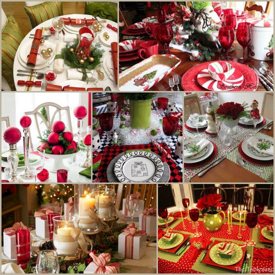 Christmas Table Settings Round-Up: 27 Fabulous Ideas | Christmas .