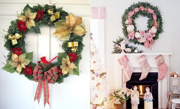 Beautiful Christmas Wreaths for the Front Door – Adorable Ho