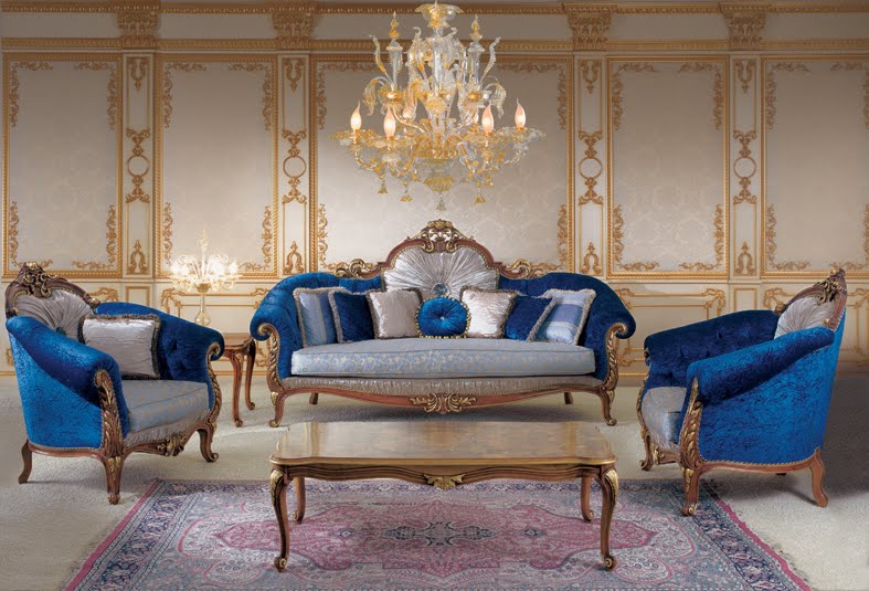 Victorian Living Room SetTop and Best Italian Classic Furnitu