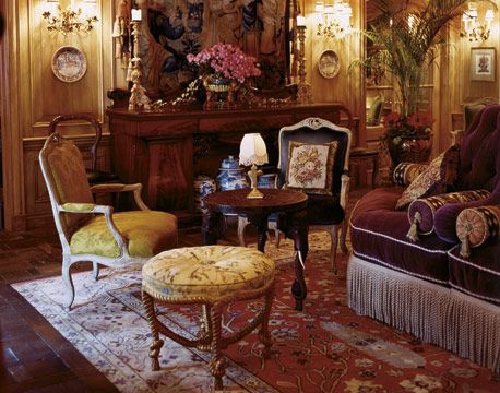 Classic Victorian Living Room Designs