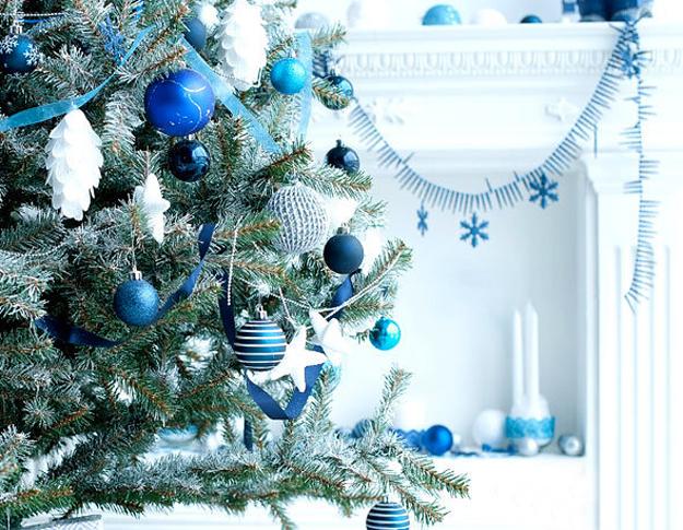 Blue and White Christmas Colors, Elegant Cool Color Combinations .