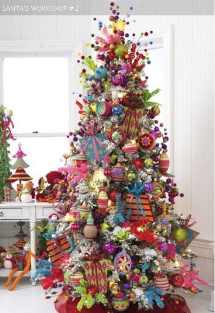 54 Colorful Christmas Inspiring Decor Ideas - DigsDi