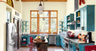 6 Ways to Create a Colorful Vintage Style Kitchen - SuperHit Ide