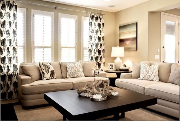 Modern Ideas to Create Peaceful and Comfortable Living Room Desig
