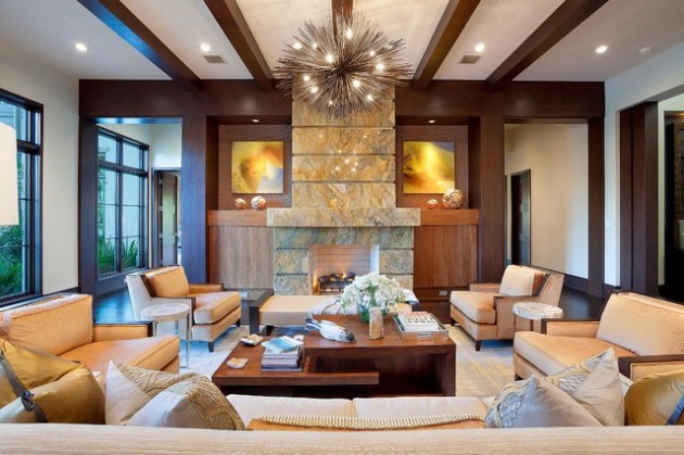 18 Beautiful & Comfortable Living Room Design Ide