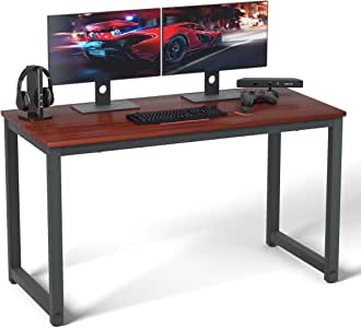 Amazon.com: Computer Desk 47" Modern Sturdy Office Desk Study .