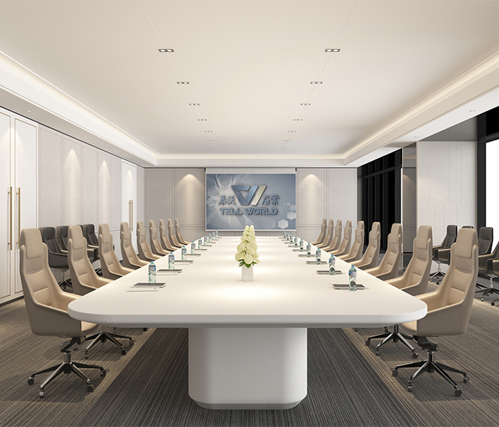 China Modern White Office Furniture Conference Boardroom Meeting .