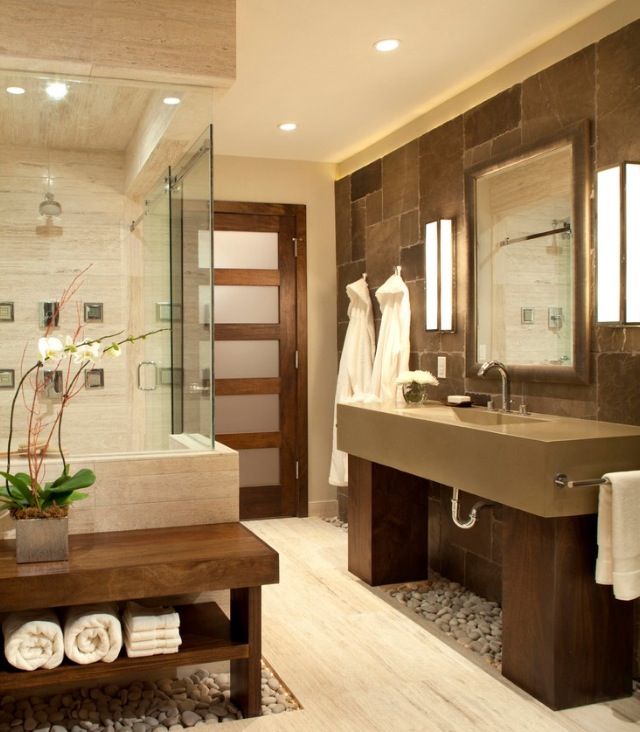 Houzz bathroom design with natural elements good color scheme .