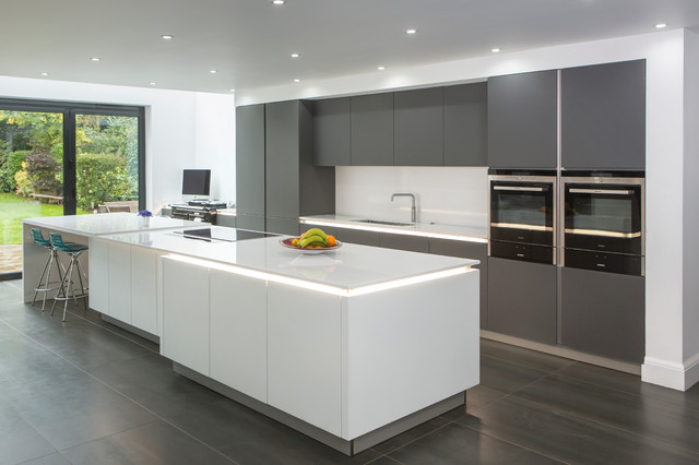 Kitchen Extension, Benfleet Rd. - Contemporary - Kitchen - Essex .