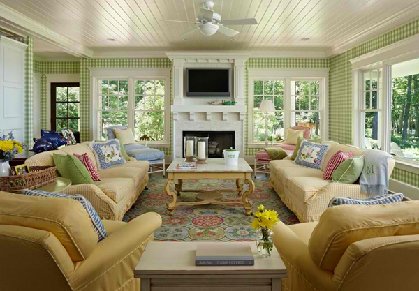 15 Homey Country Cottage Decorating Ideas for Living Rooms | Home .