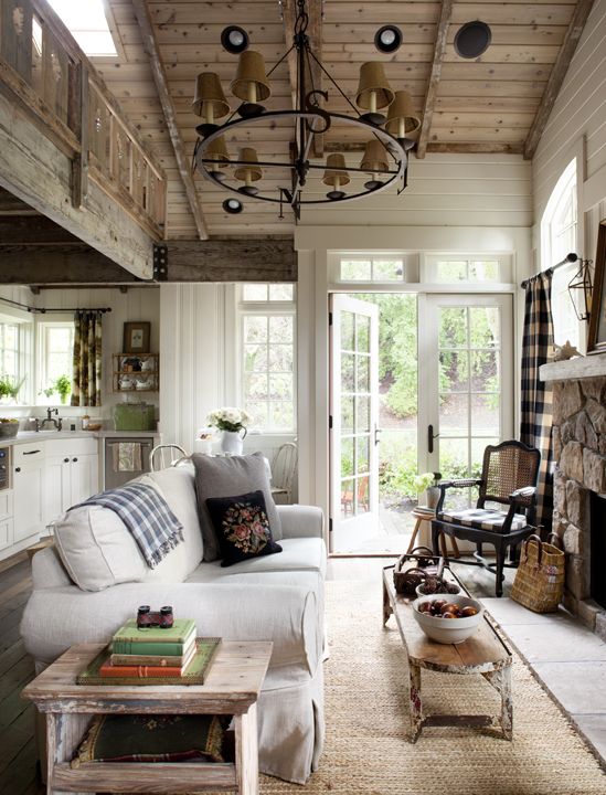 40 Cozy Living Room Decorating Ideas | Cottage living, Cozy living .