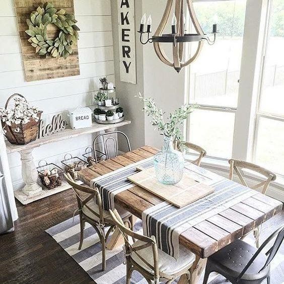 9 Easy Ways to Wake Up Your Space | French country dining room .