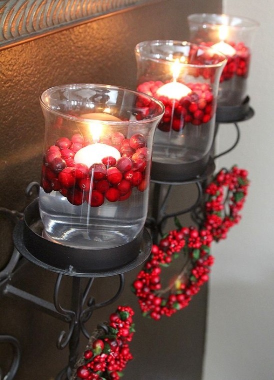Top 40 Christmas Decoration Ideas Using Cranberries - Christmas .