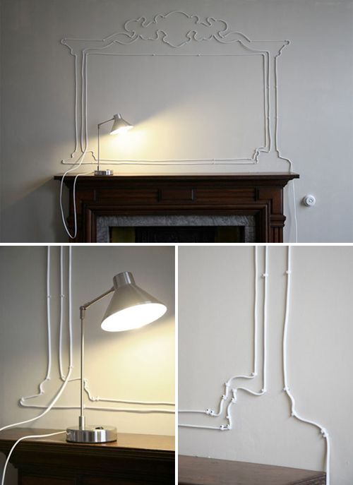 Creative Cables Decorating Ideas Without
Hiding