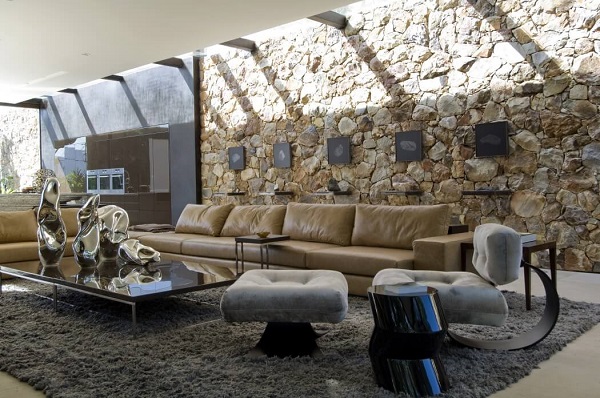 Creative Living Room Design By Using A Modernist Interior Inside .