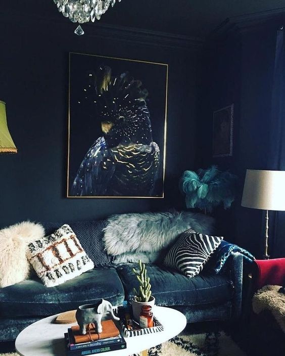 10 Dark living room ideas that will welcome autumn - Daily Dream Dec