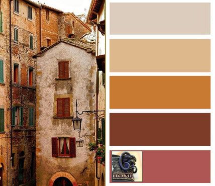 Choosing Tuscan Wall Colors | Tuscan decorating colors are warm .
