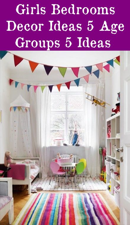 Decorating Ideas For Girls Bedrooms – 5 Age Groups – 5 Ideas .