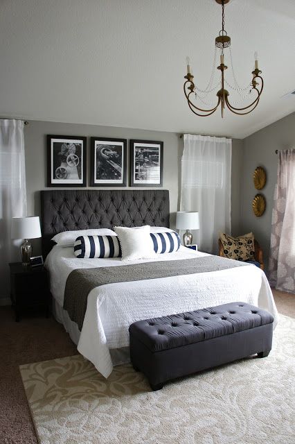 MASTER BEDROOM TRANSFORMATION | Chic master bedroom, Remodel .