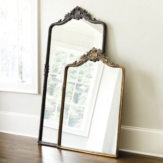 7 Decorative Mirrors for Above the Mantel - The Honeycomb Ho