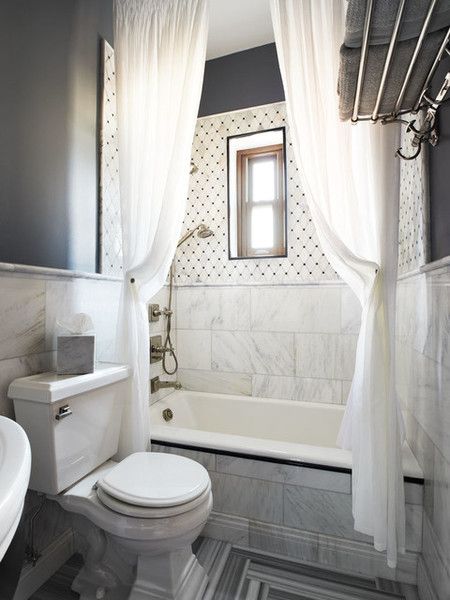 Beautiful Bathroom Inspiration: Contemporary Shower Curtain Ideas .