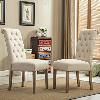 Amazon.com: Upholstered - Chairs / Kitchen & Dining Room Furniture .