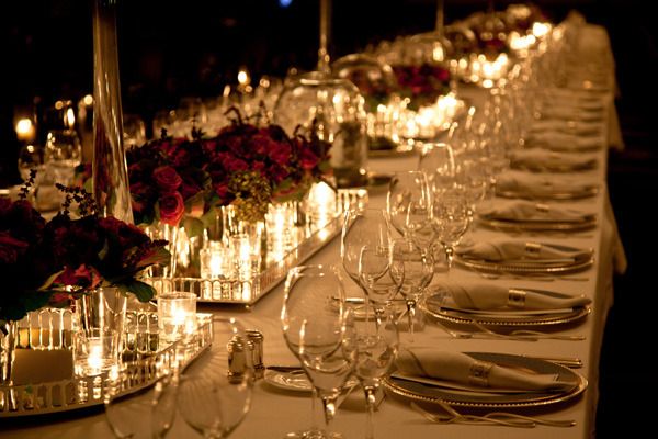 Cocktail Party Ideas | Wedding table, Elegant table settings .
