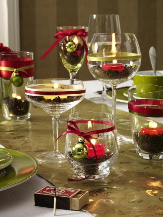 DIY Christmas Table Setting& Centerpieces Ideas (19) – family .