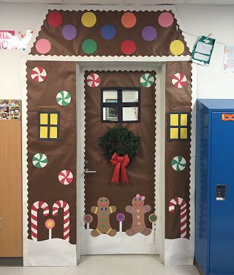 Winter Door Decorations! | Christmas door decorating contest .
