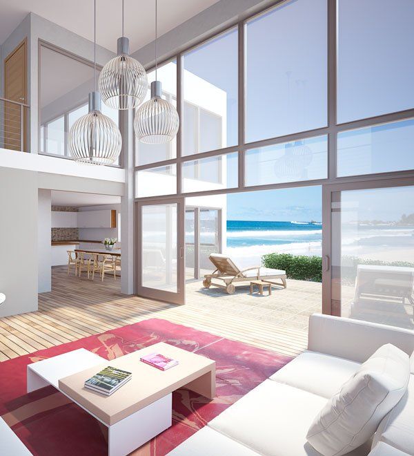 Contemporary Home CH168 | Modern beach house, Contemporary house pla