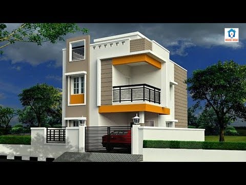 Modern duplex house design | duplex house elevation designs .