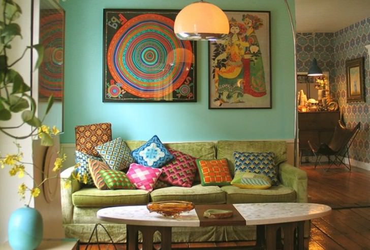 25+ Eclectic Living Room Designs, Decorating Ideas | Design Trends .