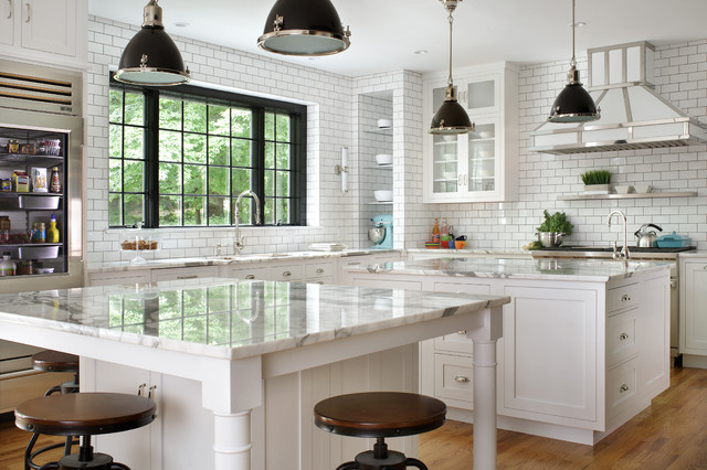 Kitchen of the Week: French Industrial Style in Black and Whi