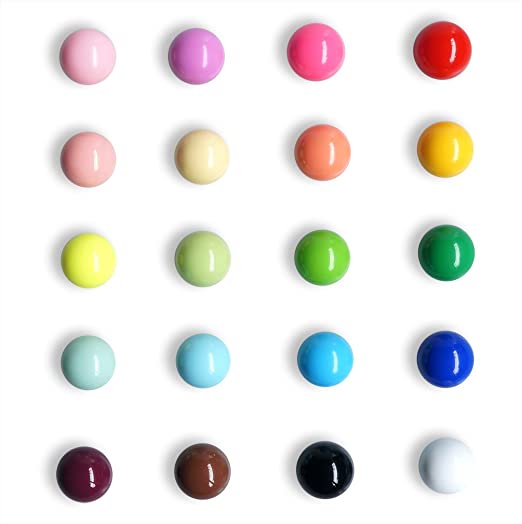 Amazon.com: Fridge Magnets Spherical Muliticolor Refrigerator .