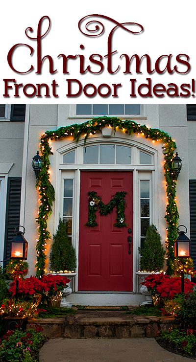 Ideas for decorating your porch for the holidays! | Christmas .