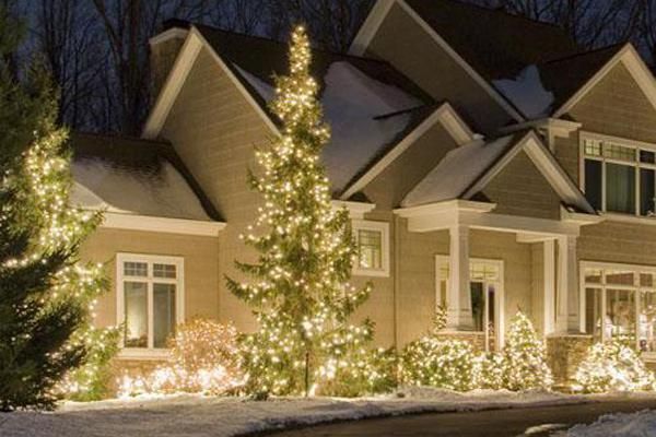 Decorating Home Landscaping Ideas Front Yard Outdoor Light Up .