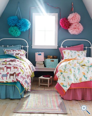 22 Adorable Girls Shared Bedroom Designs | Boy, girl shared room .