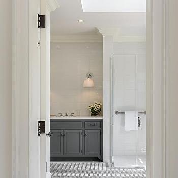 S Grey Geometric Marble Bathroom Tiles Design Ide