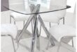 Shop Best Master Furniture Square Glass Dining Table - Silver .