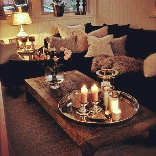10 Beautiful Living Room Home Decor that Cozy and Rustic Chic .