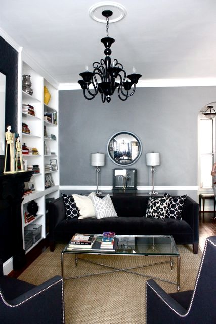 18 Cool Gothic Living Room Designs - DigsDi