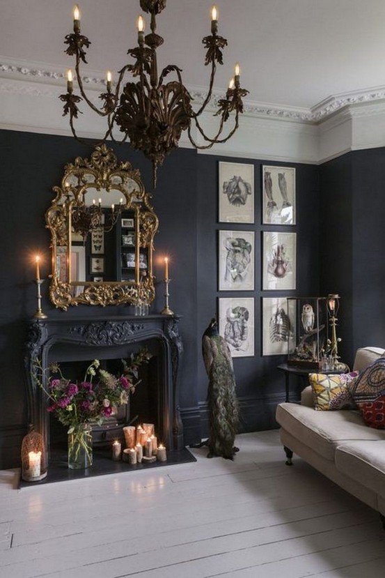 19 Cool Gothic Living Room Designs Ideas 23 - Artega