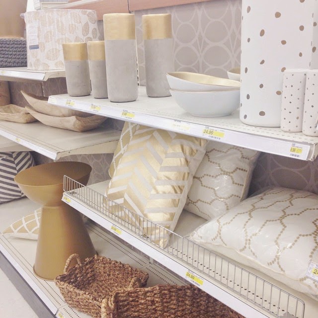 Target Threshold White & Gold Fall Home Decor Collection - Money .